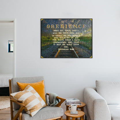 Commandment Keepers 03-02 Canvas Print, 18x24 inches