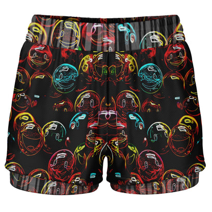 Outspoken Designs 01-01 "Lighten Up" Women's Running Shorts