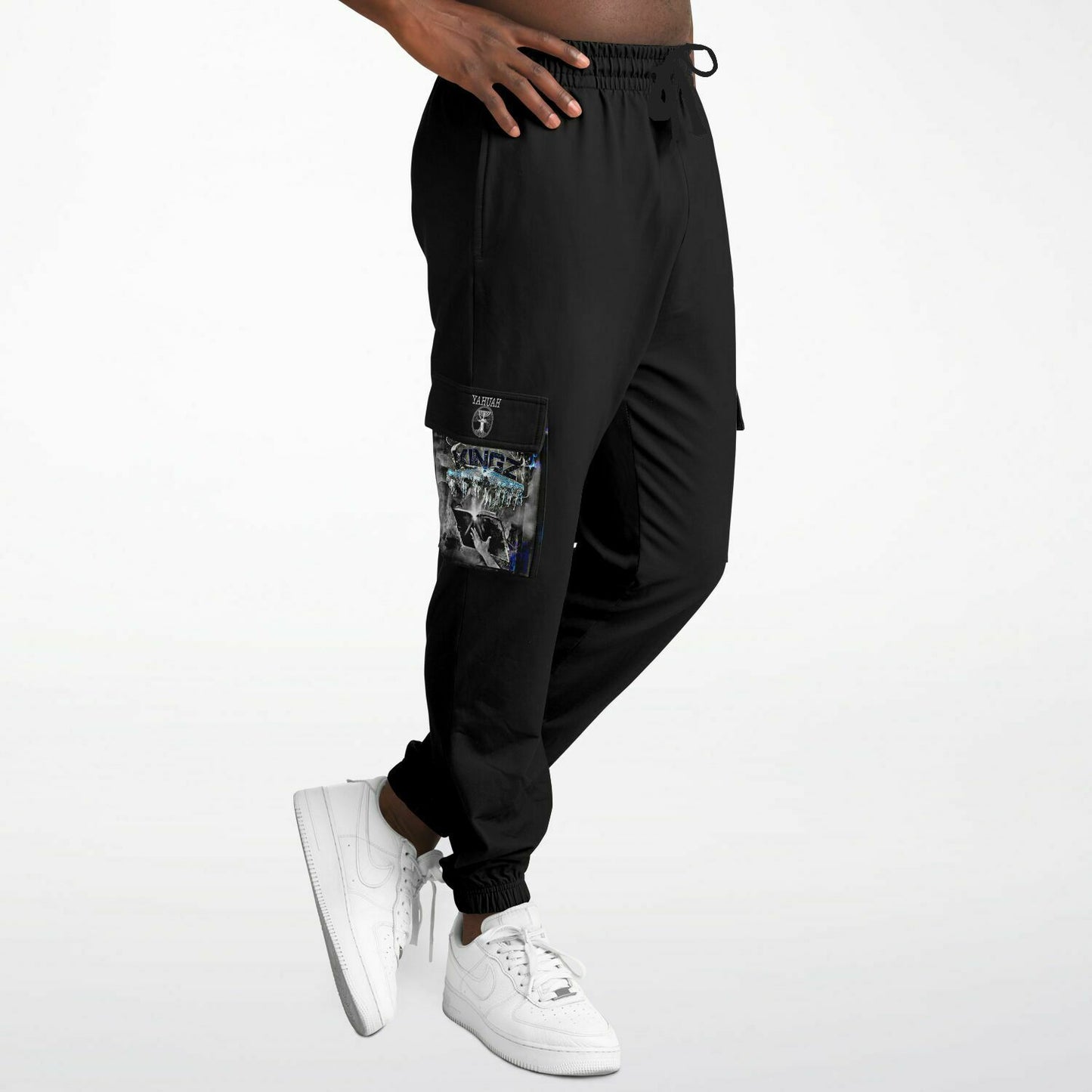 144,000 KINGZ 01-03 Men's Designer Athletic Cargo Sweatpants