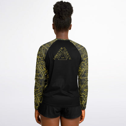 I AM HEBREW 03-01 Women's Long Sleeve Raglan T-Shirt