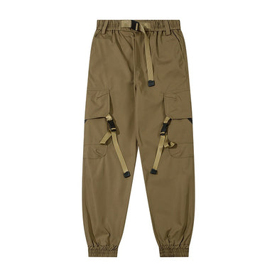 Solid Color Cargo Wind Pants for Men (3 colors)