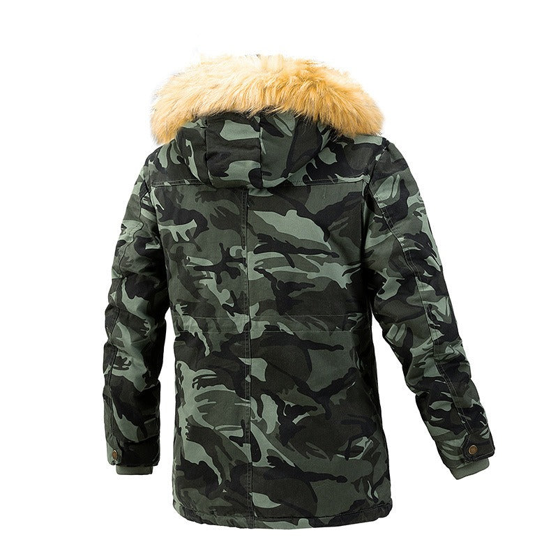 Camouflage Male Parka Jacket (2 colors)