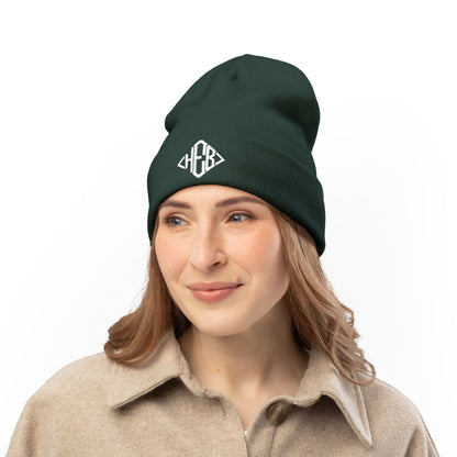 Hebrews 01-03 Designer OTTO CAP Embroidered Cuffed Beanie (4 colors)