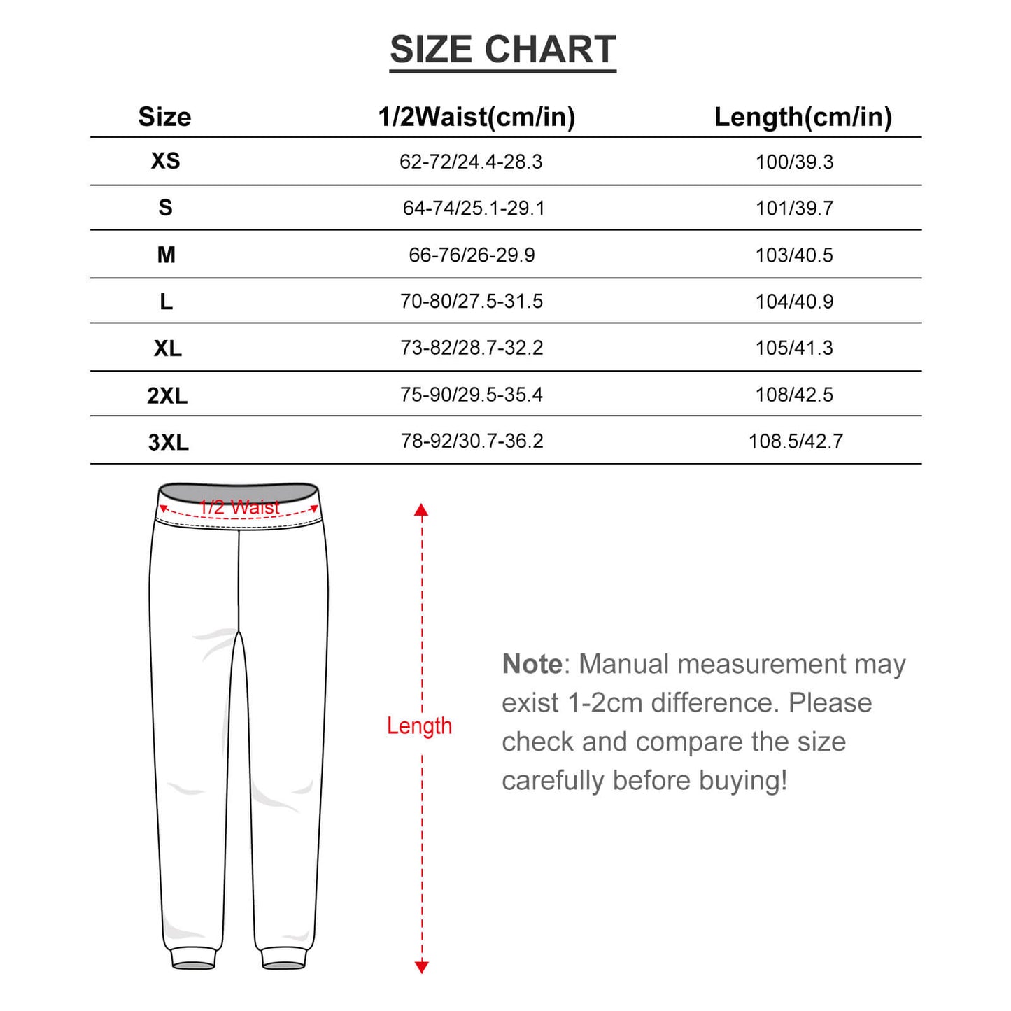 KING 02-01 White Men's Designer Sweatpants