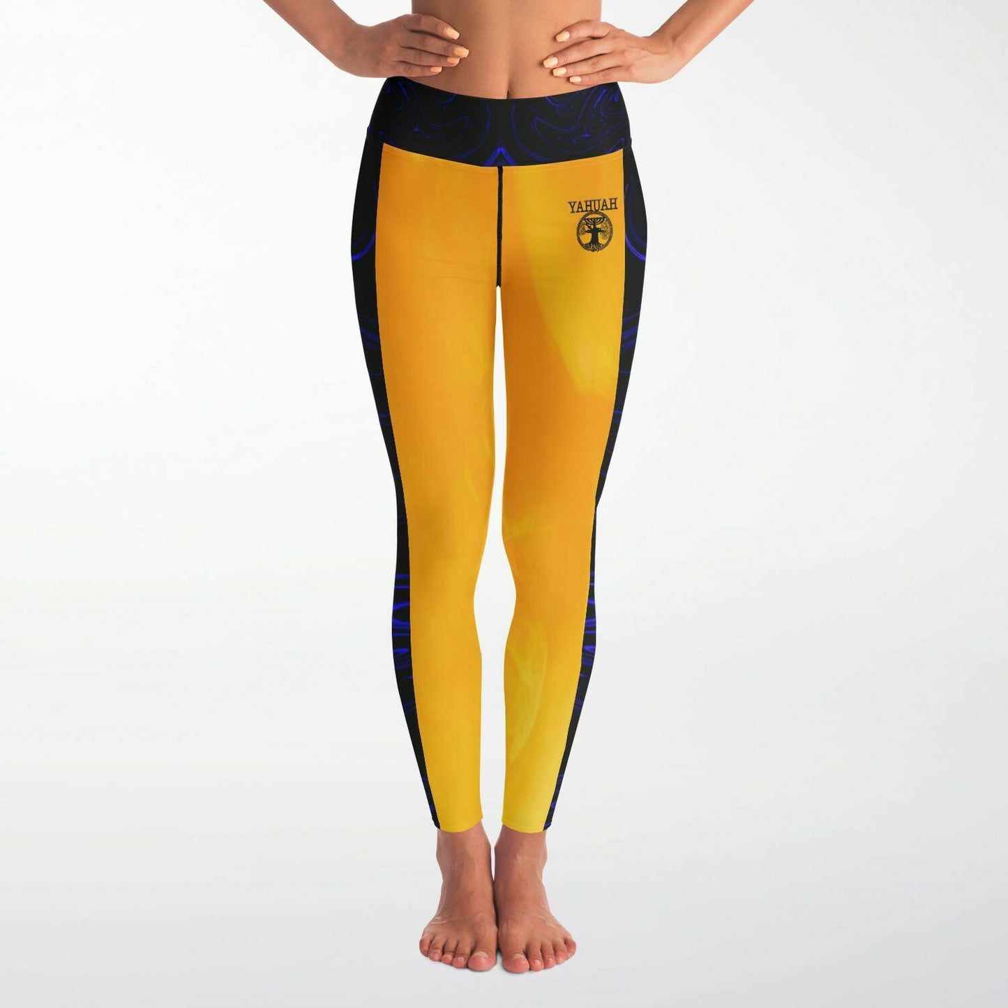 Yahuah-Tree of Life 02-02 Elect Designer Yoga Leggings