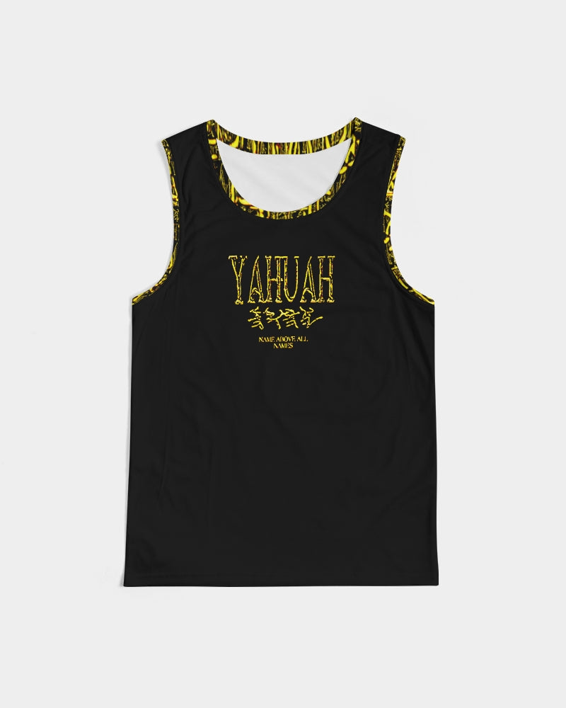 Yahuah-Name Above All Names 01-02 Men's Designer Sports Tank Top