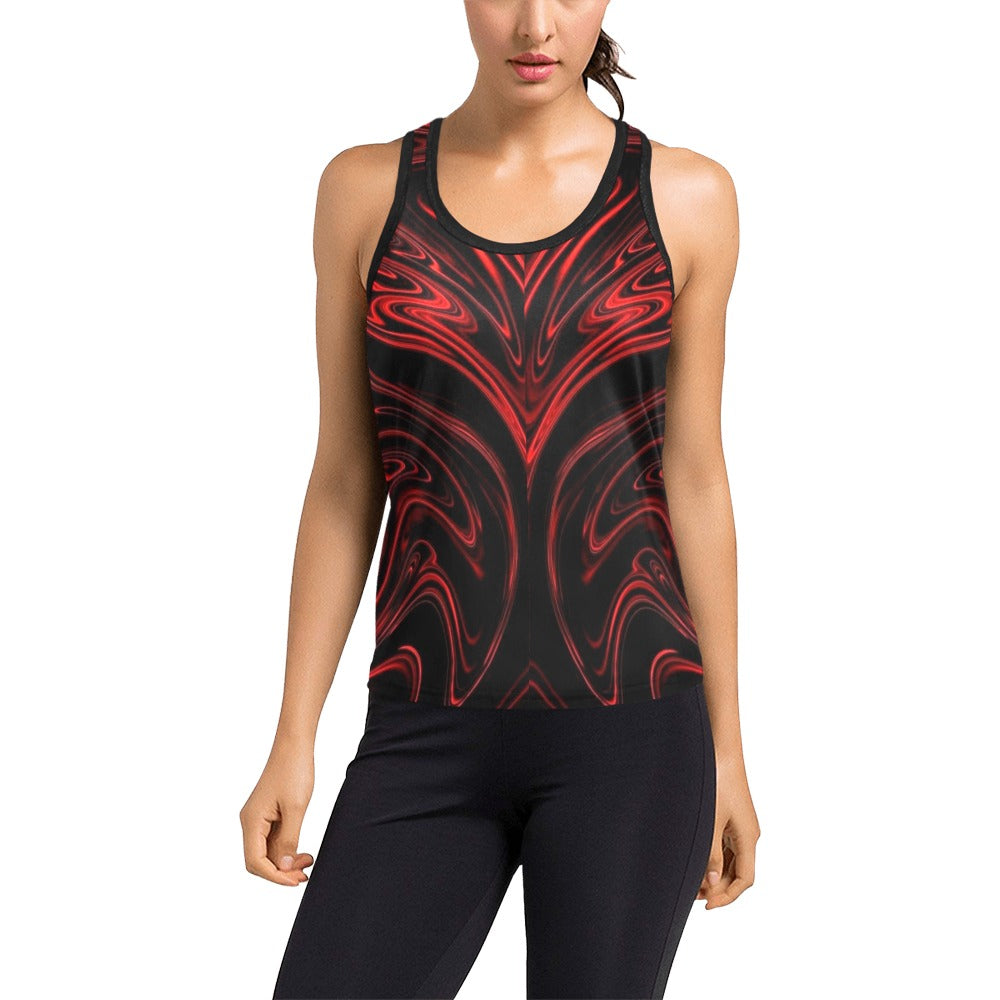 TRP Maze 01-01 Ladies Designer Racerback Tank Top