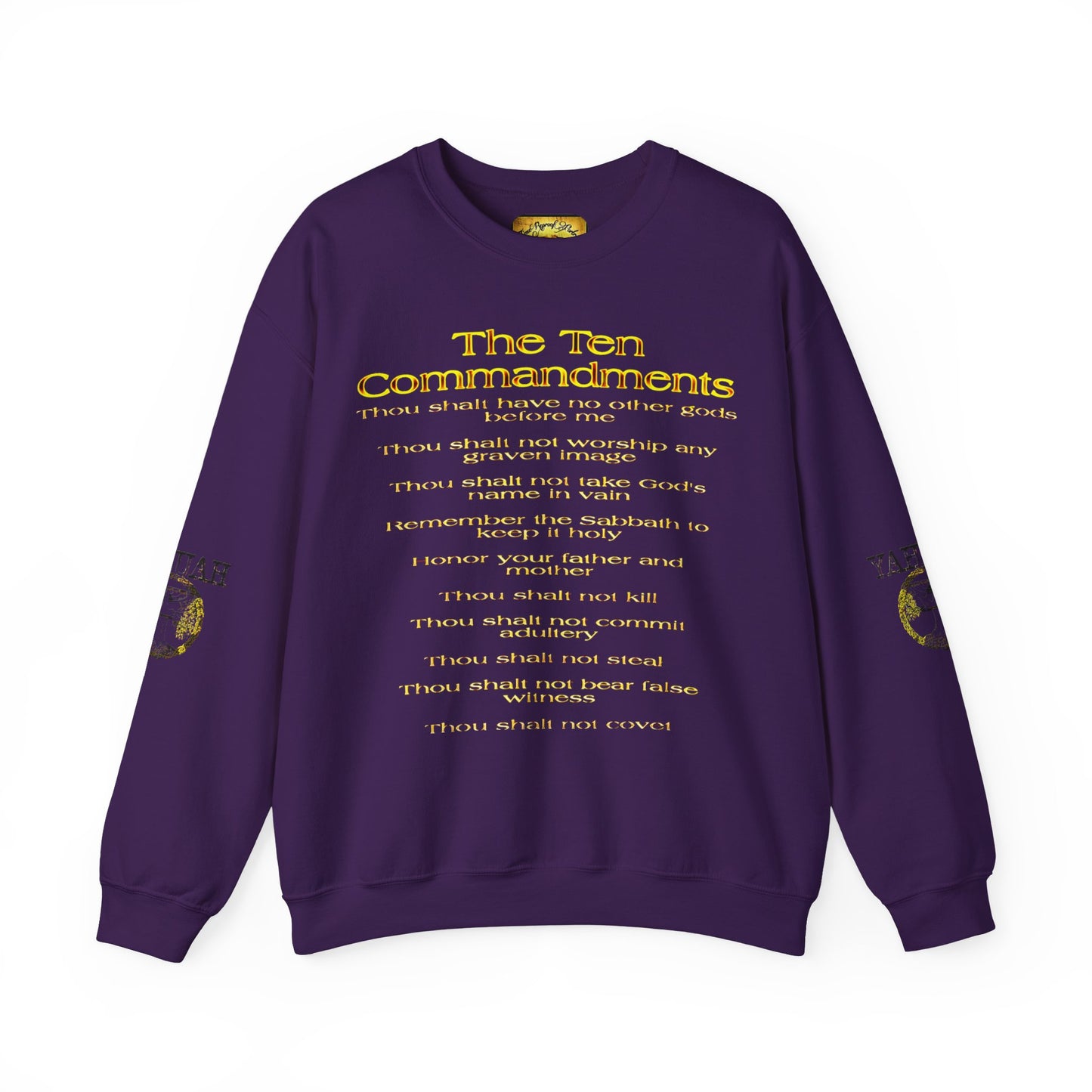 The Ten Commandments 01 Designer Gildan Unisex Heavy Blend Sweatshirt (6 colors)