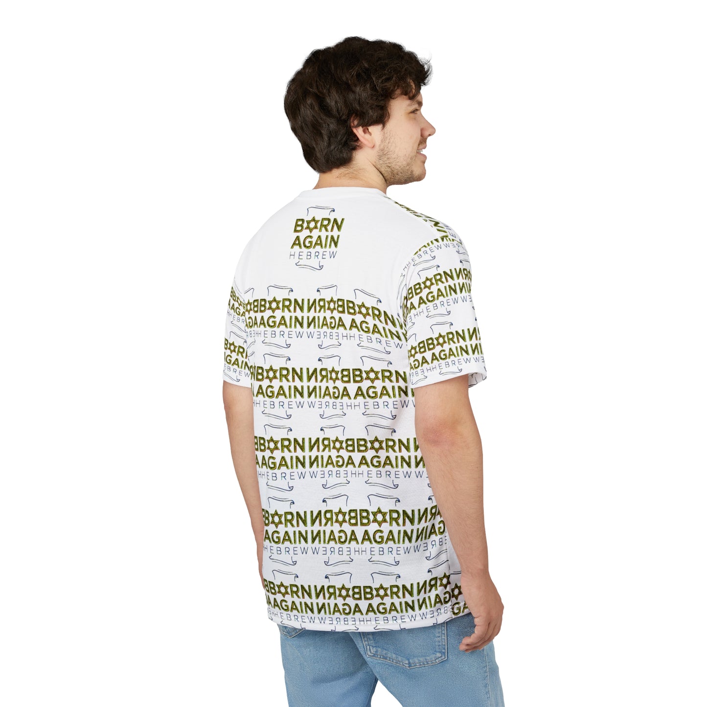 Born Again Hebrew 01-01 Designer Unisex T-shirt