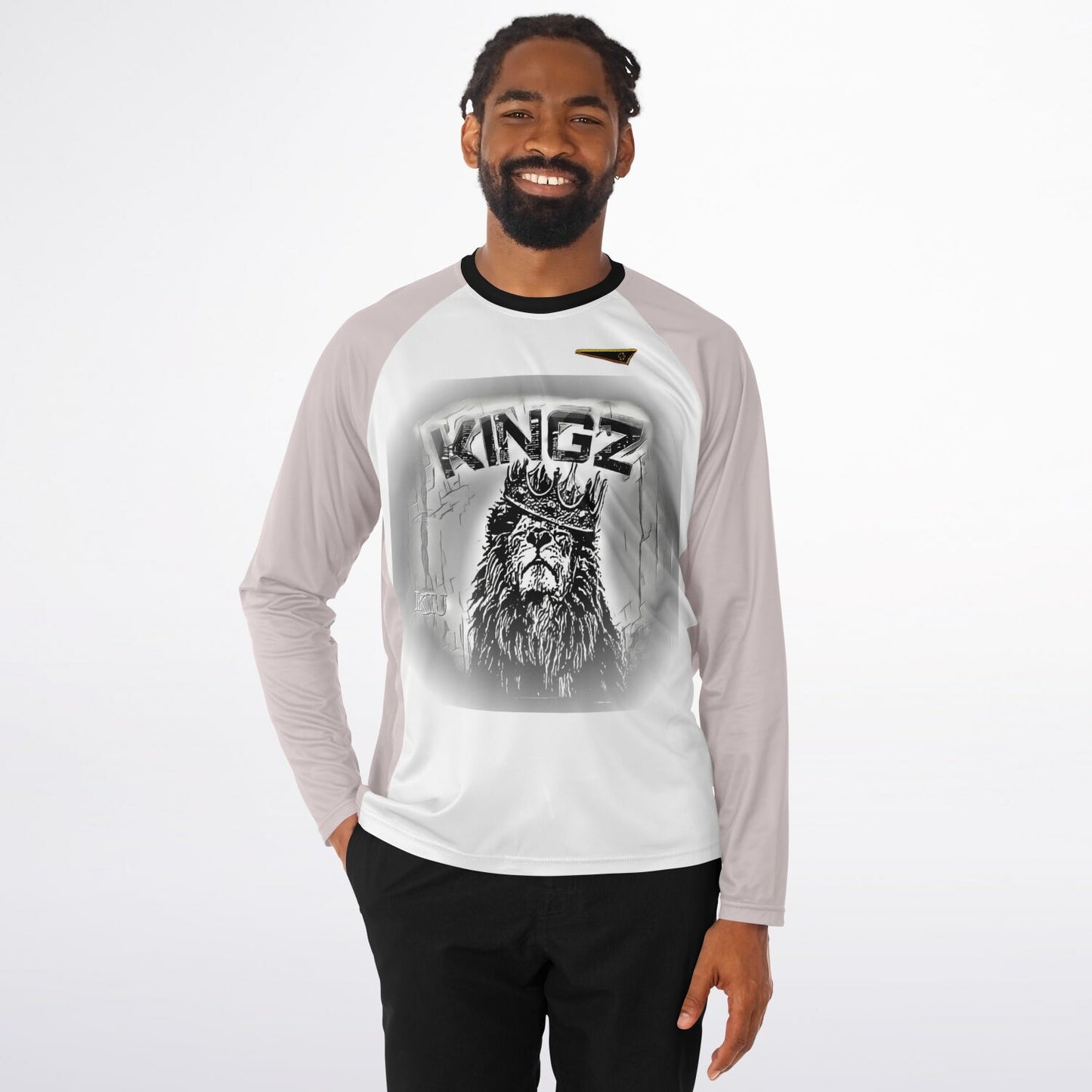 KINGZ 01-02 Men's Designer Long Sleeve Performance T-shirt