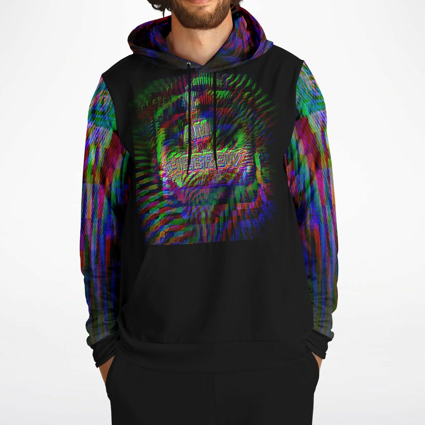 SOY HEBREO 01-01 Diseñador Atlético Sudadera con capucha unisex 