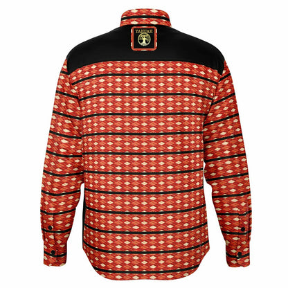 Yahuah Logo 02 Men's Point Collar Shirt