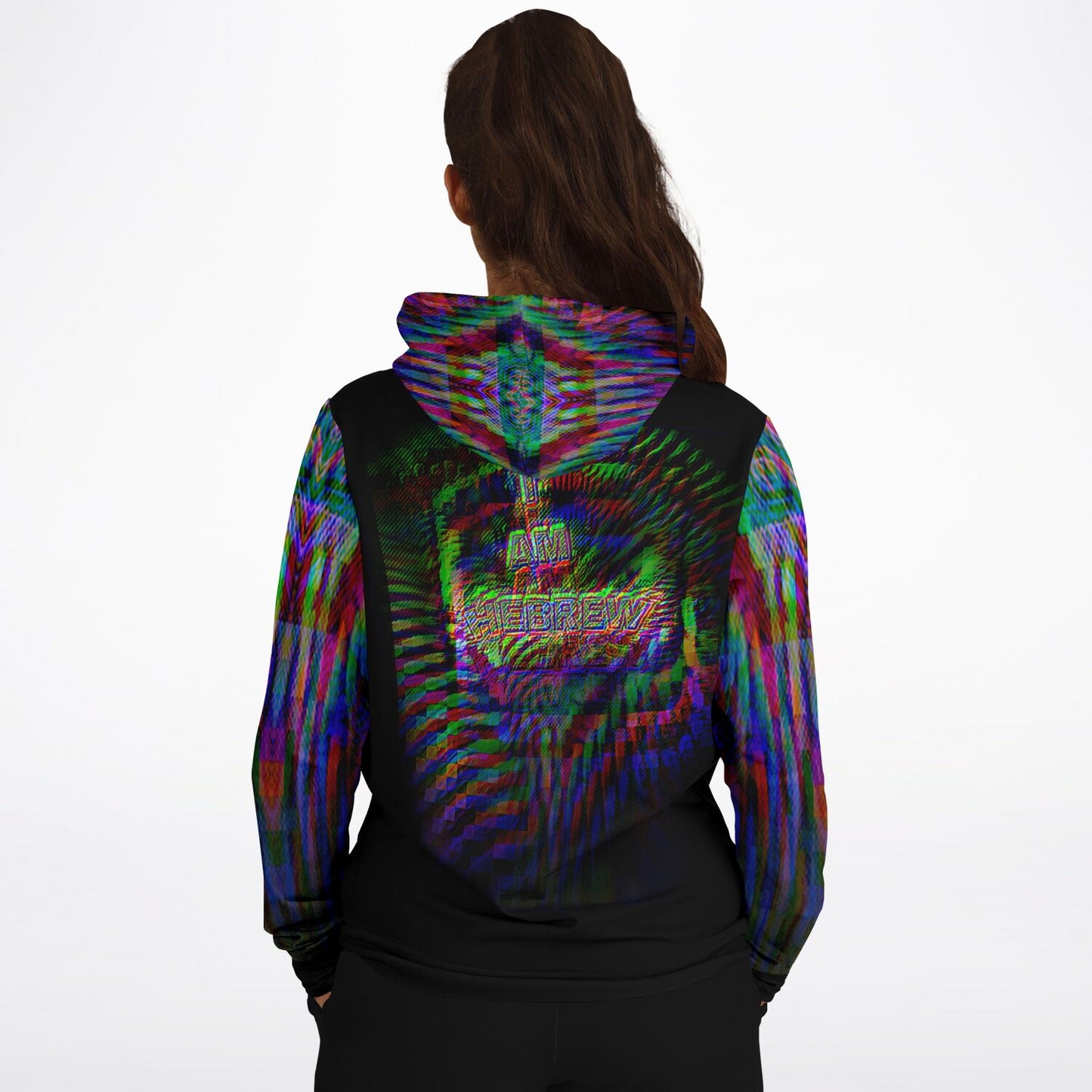 SOY HEBREO 01-01 Diseñador Atlético Sudadera con capucha unisex 