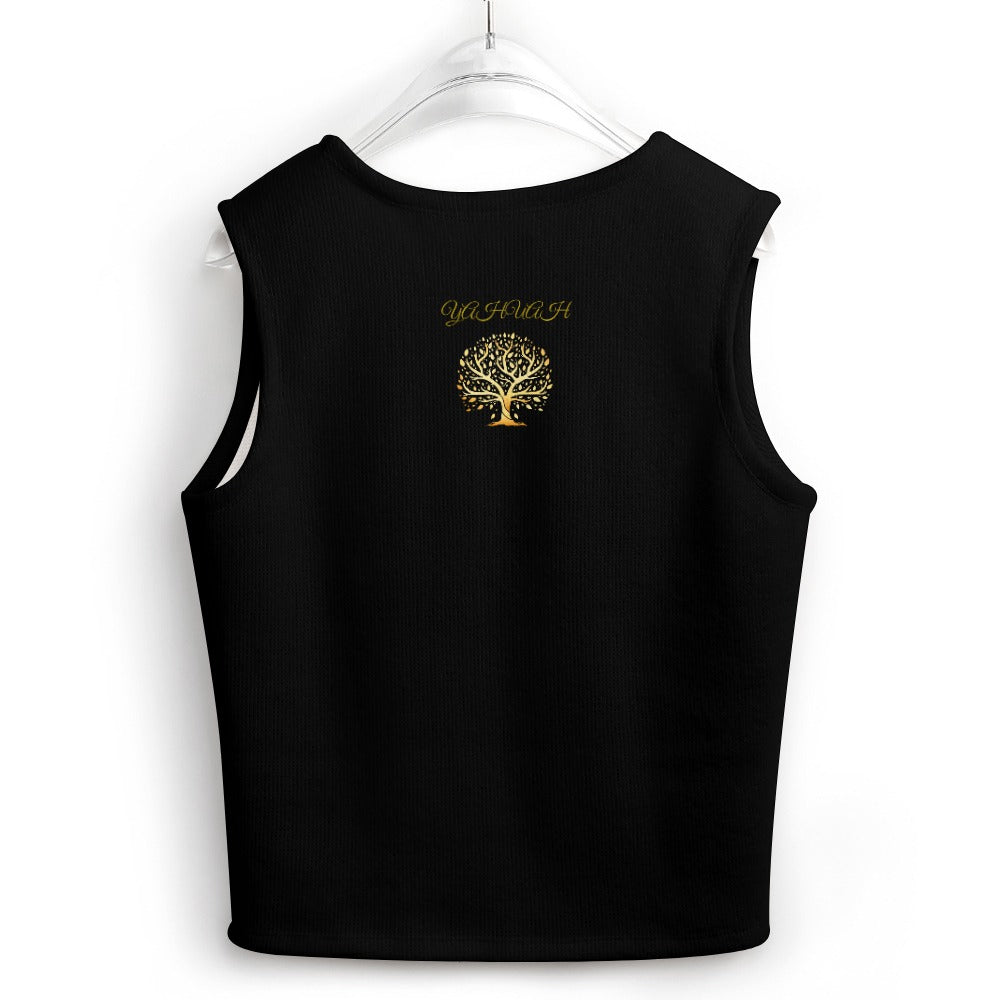 Yahuah-Tree of Life 01-01 Designer Knit Vest