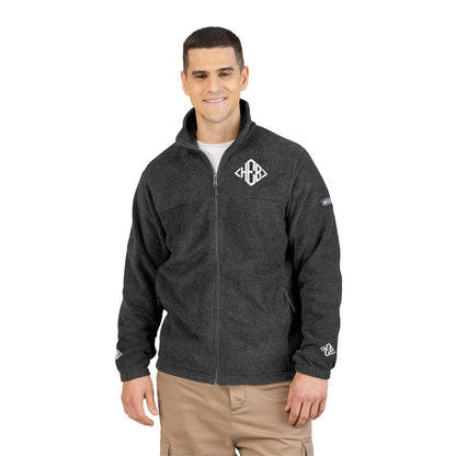 Hebrews 01-03 Designer Columbia Embroidered Unisex Fleece Track Jacket (3 colors)