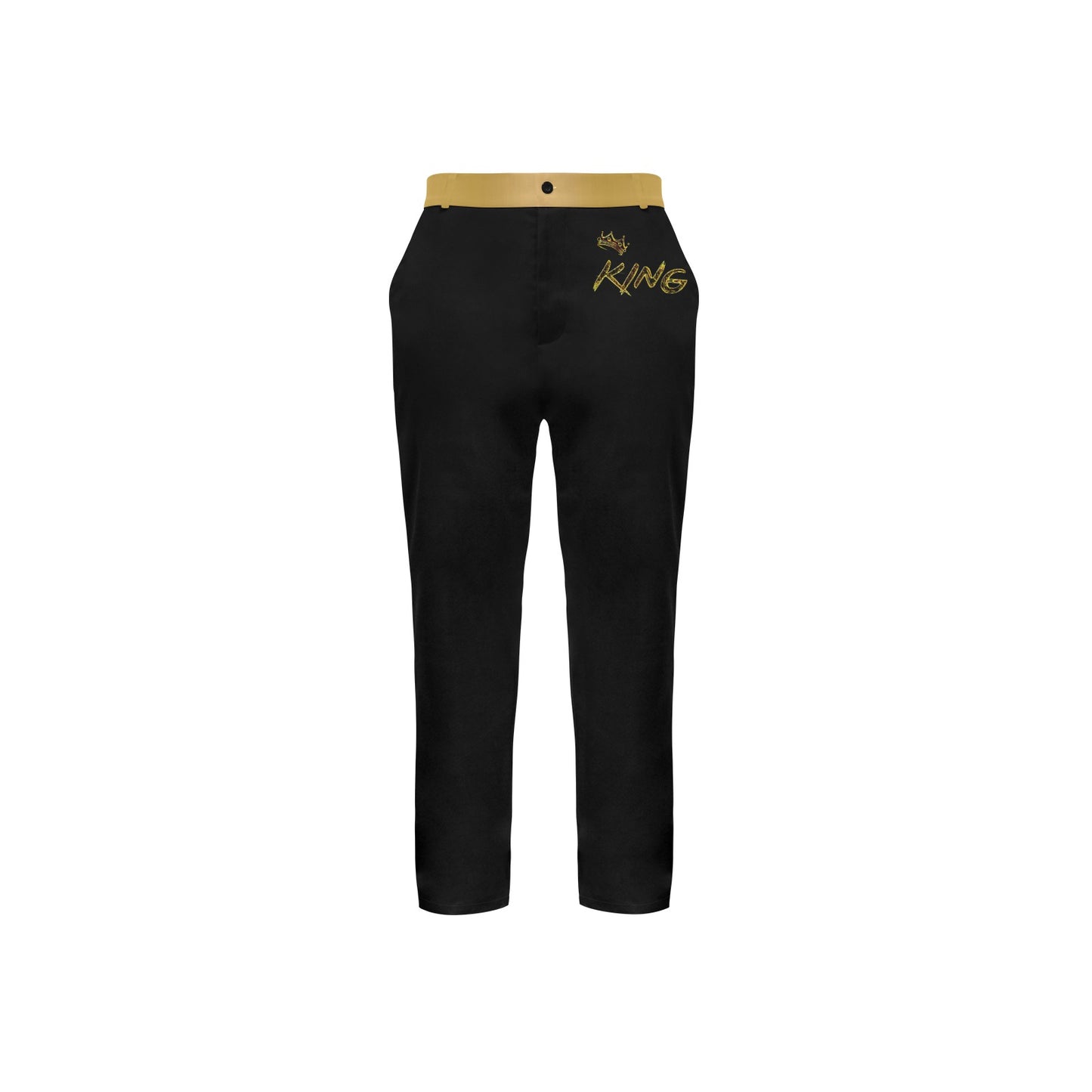 KING 01-01 Men's Designer Open Bottom Sweatpants