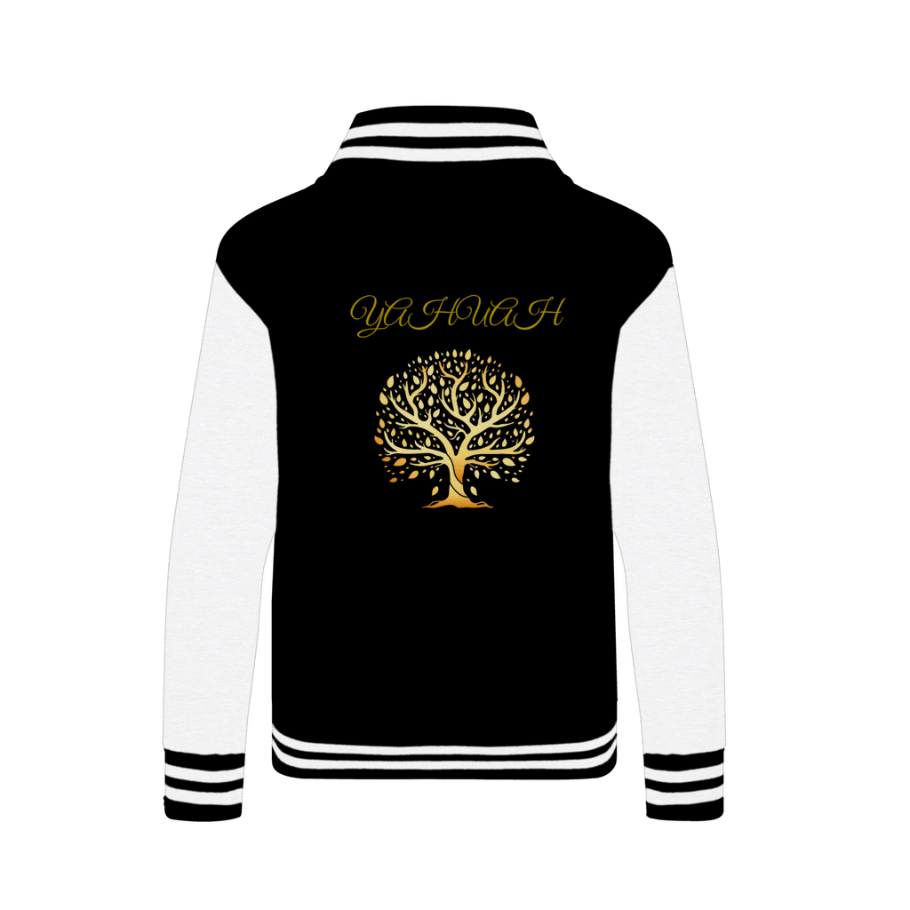 Yahuah-Tree of Life 01 Designer AWDis Varsity Jacket (4 colors)