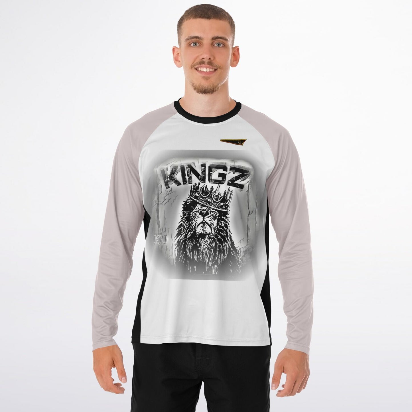 KINGZ 01-02 Men's Designer Long Sleeve Performance T-shirt