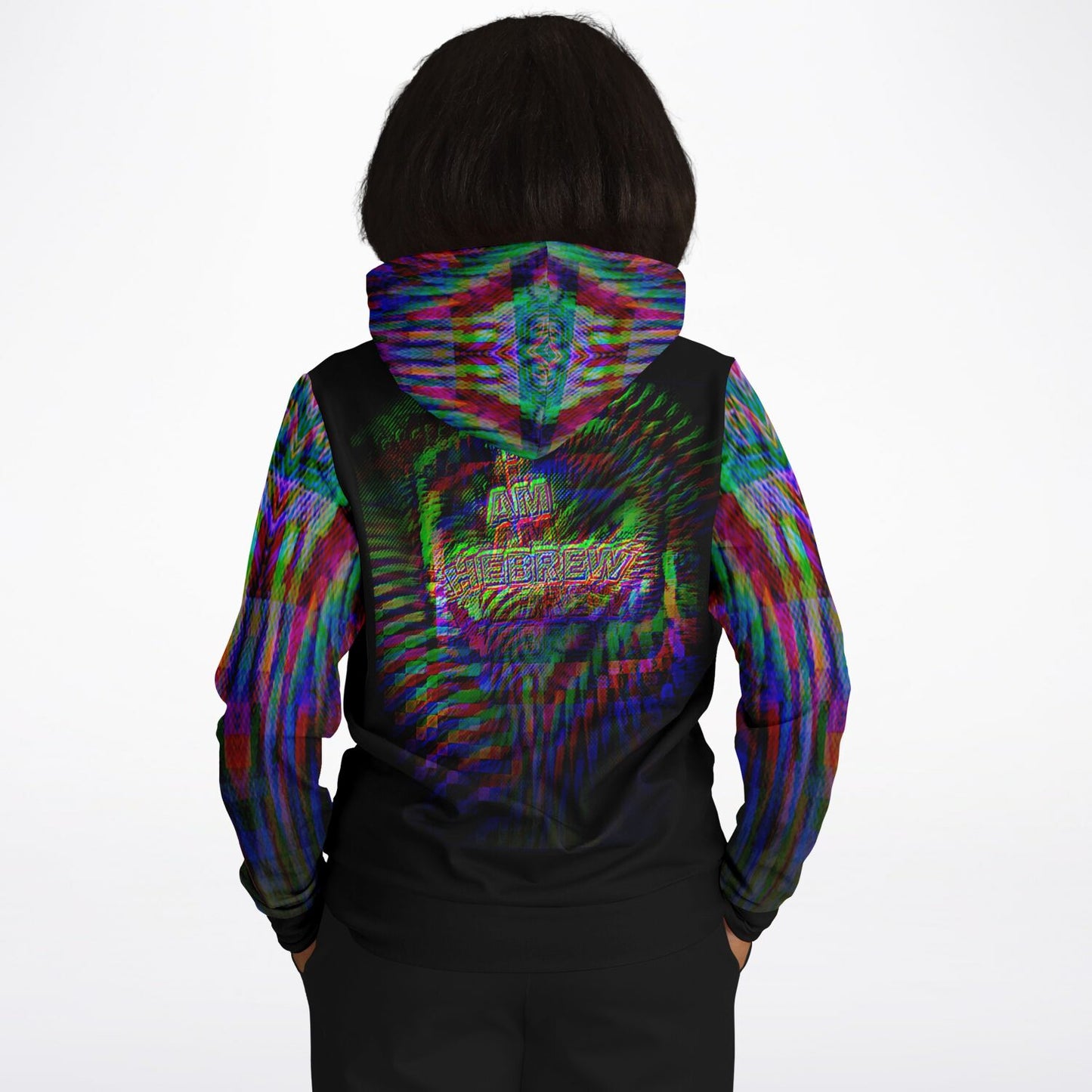 SOY HEBREO 01-01 Diseñador Atlético Sudadera con capucha unisex 