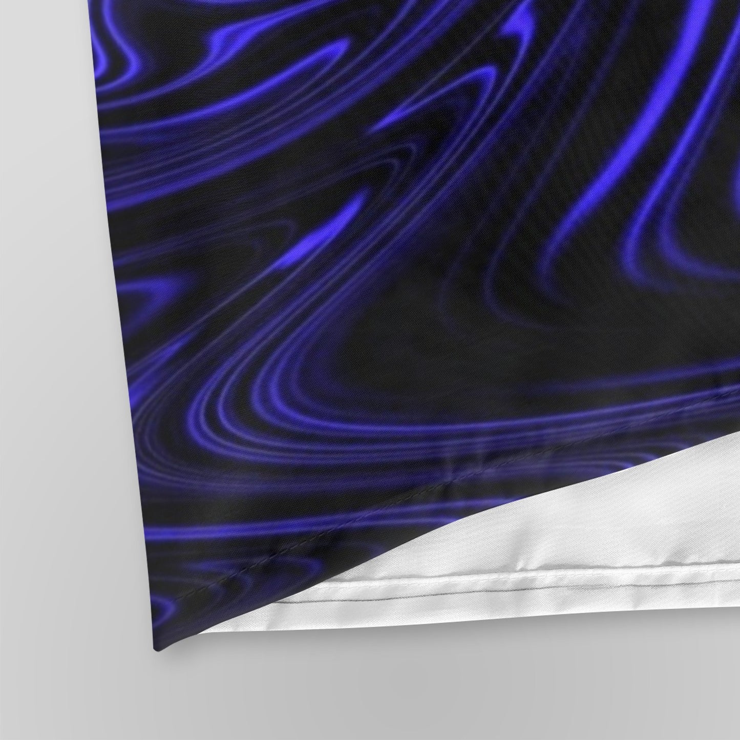 Flow (01-02): Cobalt, The Heavenly Depths | Shower Curtain | 2 sizes (Hooks not included)
