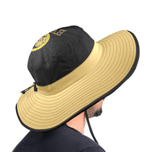 Cargar imagen en el visor de la galería, Yahuah-Tree of Life 02-03 Elect Designer Wide Brim Bucket Hat with Drawstring