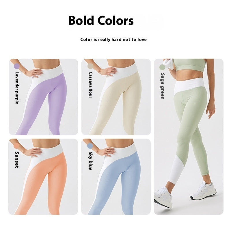 Environmental Regeneration Irregular High Waist Leggings (5 colors)