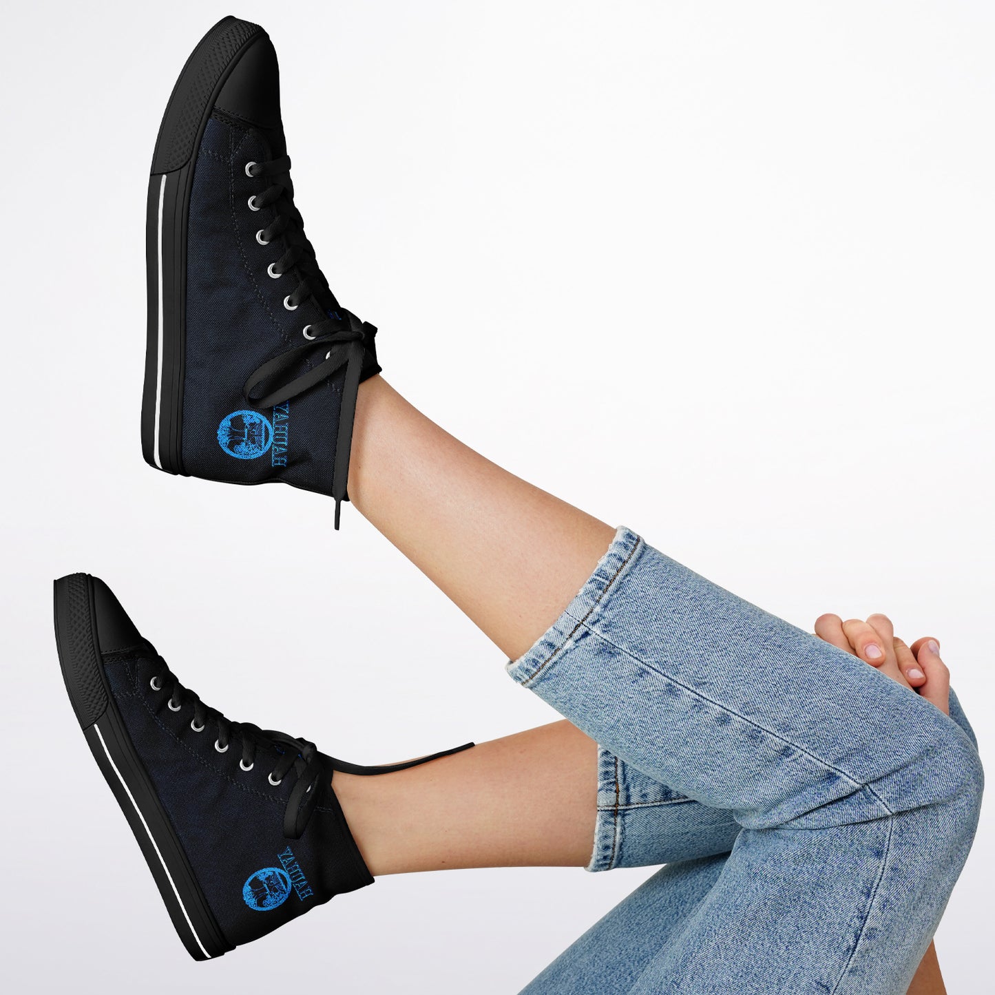 Yahuah-Tree of Life 02-02 Urban Peak Unisex High Top Canvas Sneakers