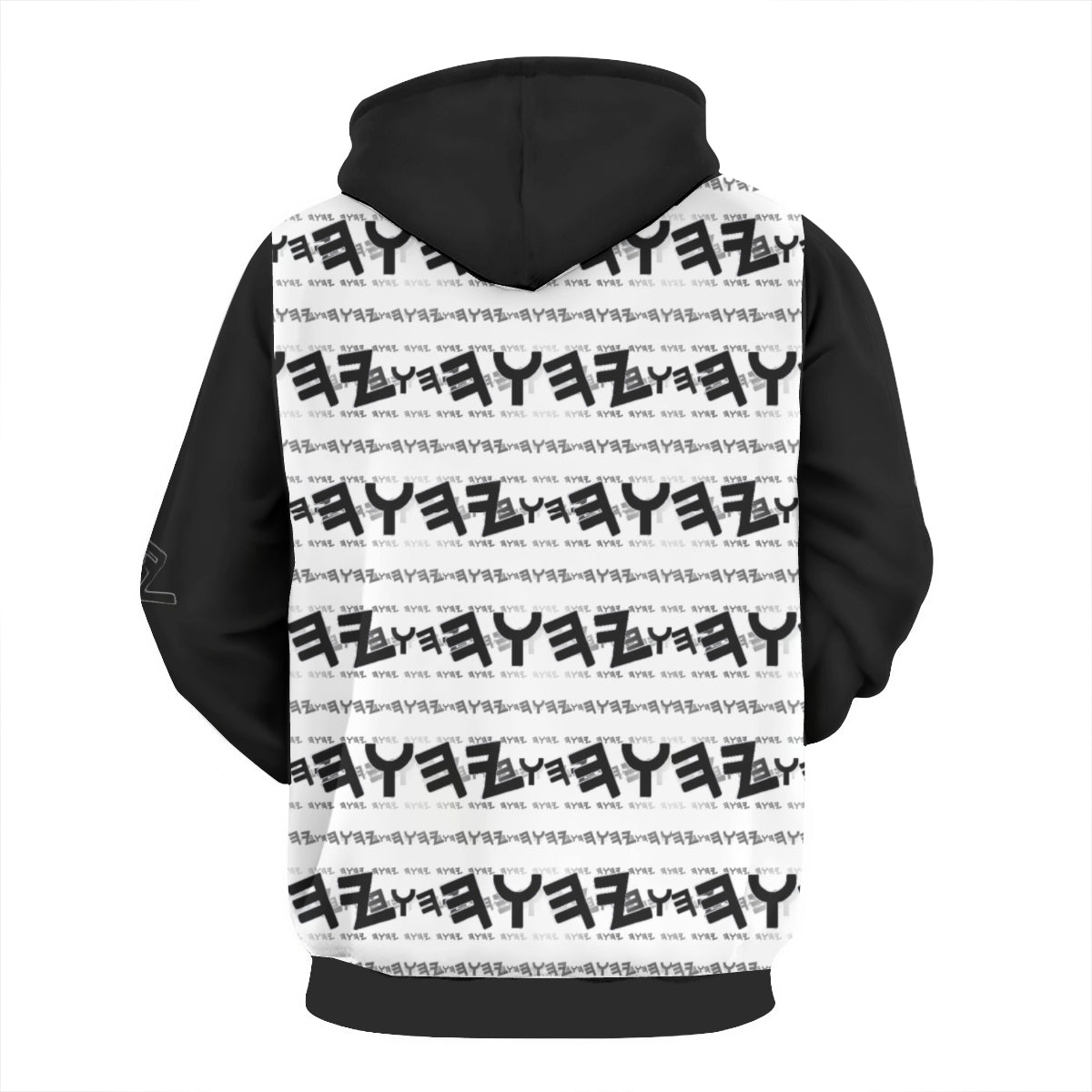 Most High God - Yahuah 01-01 White Men's Designer Pullover Hoodie