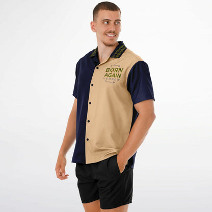 Born Again Hebrew 01-01 Designer Spread Collar Shirt