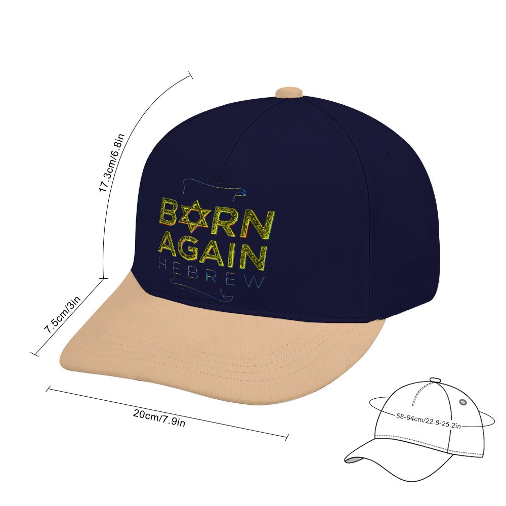 Born Again Hebrew 01-01 Designer Baseball Cap (4 styles)