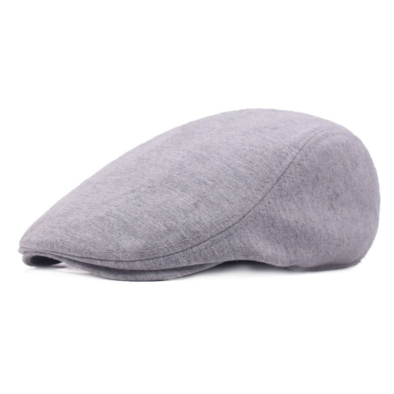 Woolen Duvet Retro Newsboy Cap (12 colors)