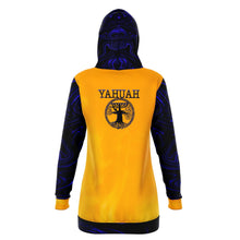 Cargar imagen en el visor de la galería, Yahuah-Tree of Life 02-02 Elect - Sudadera con capucha deportiva para mujer 