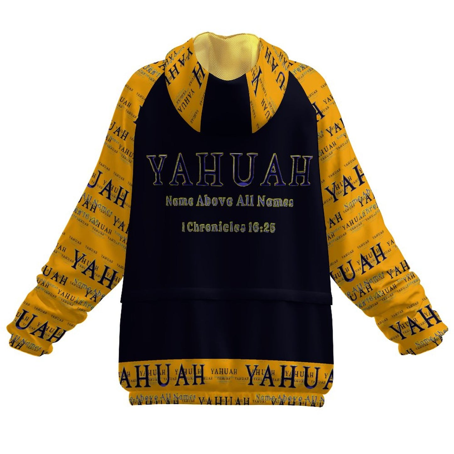 Yahuah-Name Above All Names 02-01 Ladies Designer Double Layered Hoodie