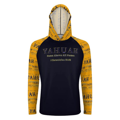 Yahuah: Name Above All Names (02-01) | Men's Sun Protection Hoodie