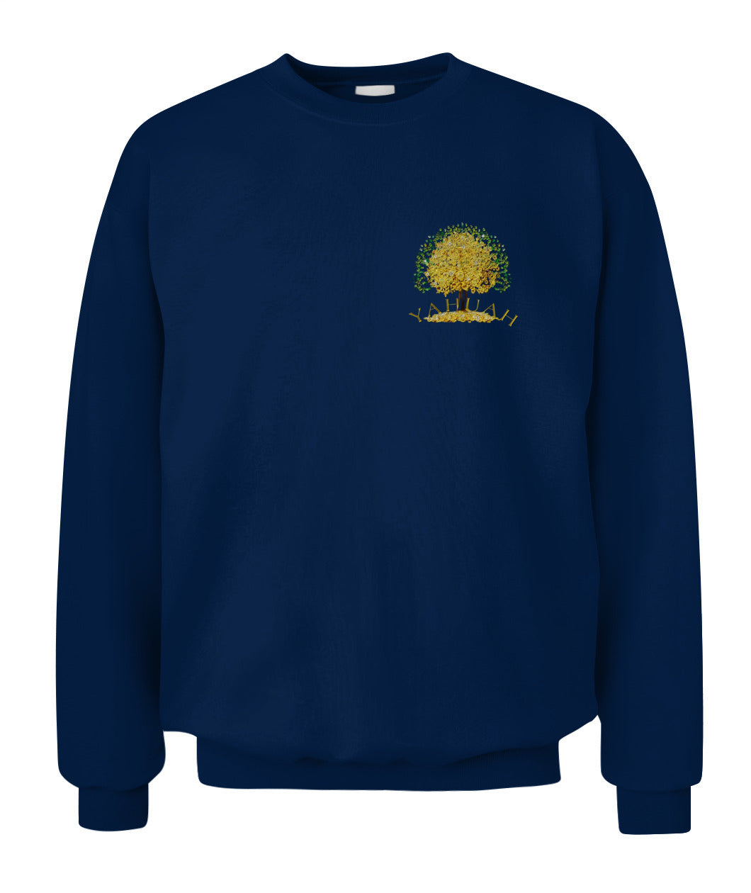Yahuah-Tree of Life 03-02 Designer Comfort Colors Unisex Garment-dyed Sweatshirt