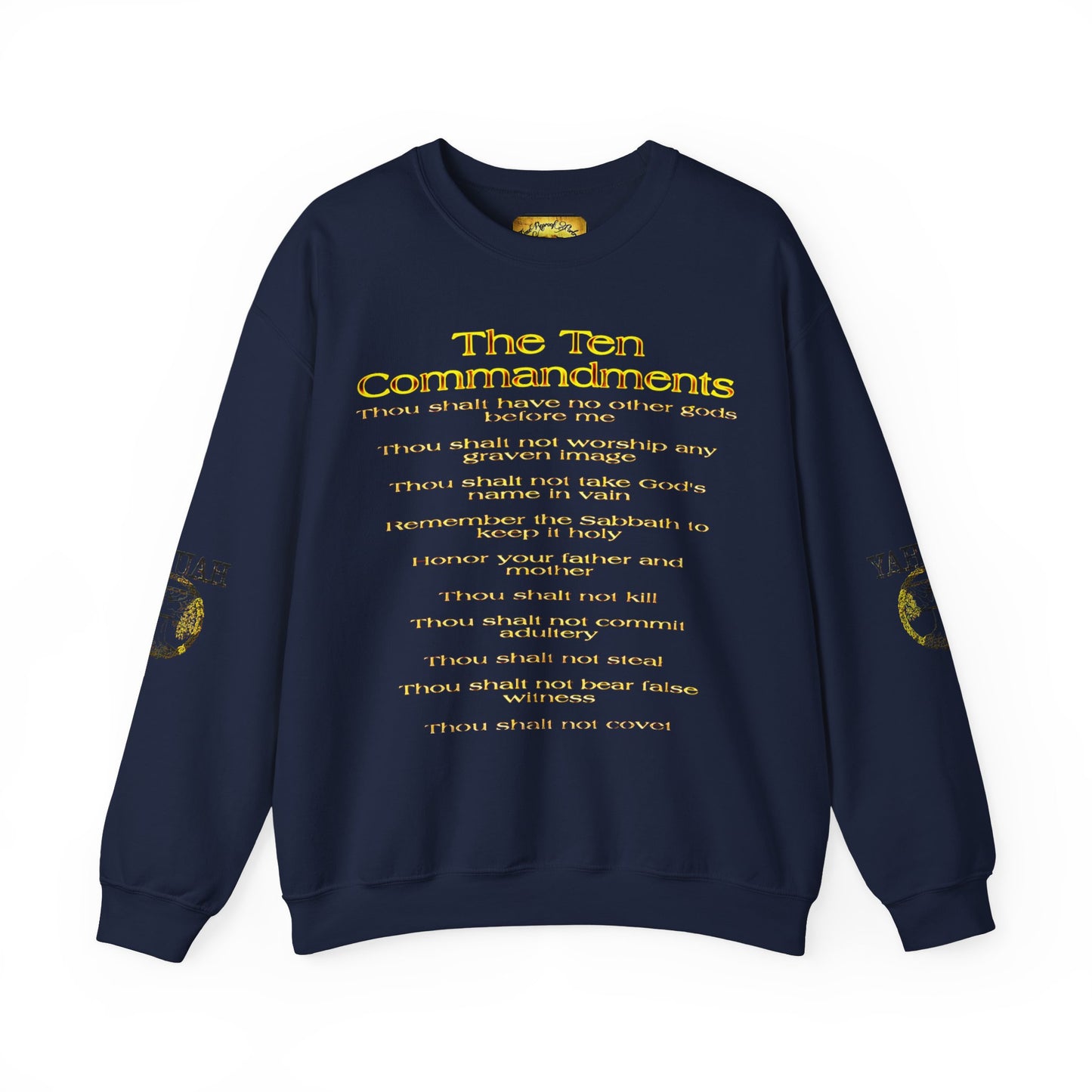 The Ten Commandments 01 Designer Gildan Unisex Heavy Blend Sweatshirt (6 colors)