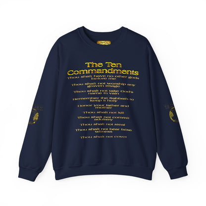 Ten Commandments 01 Designer Gildan Unisex Heavy Blend Sweatshirt (6 colors)
