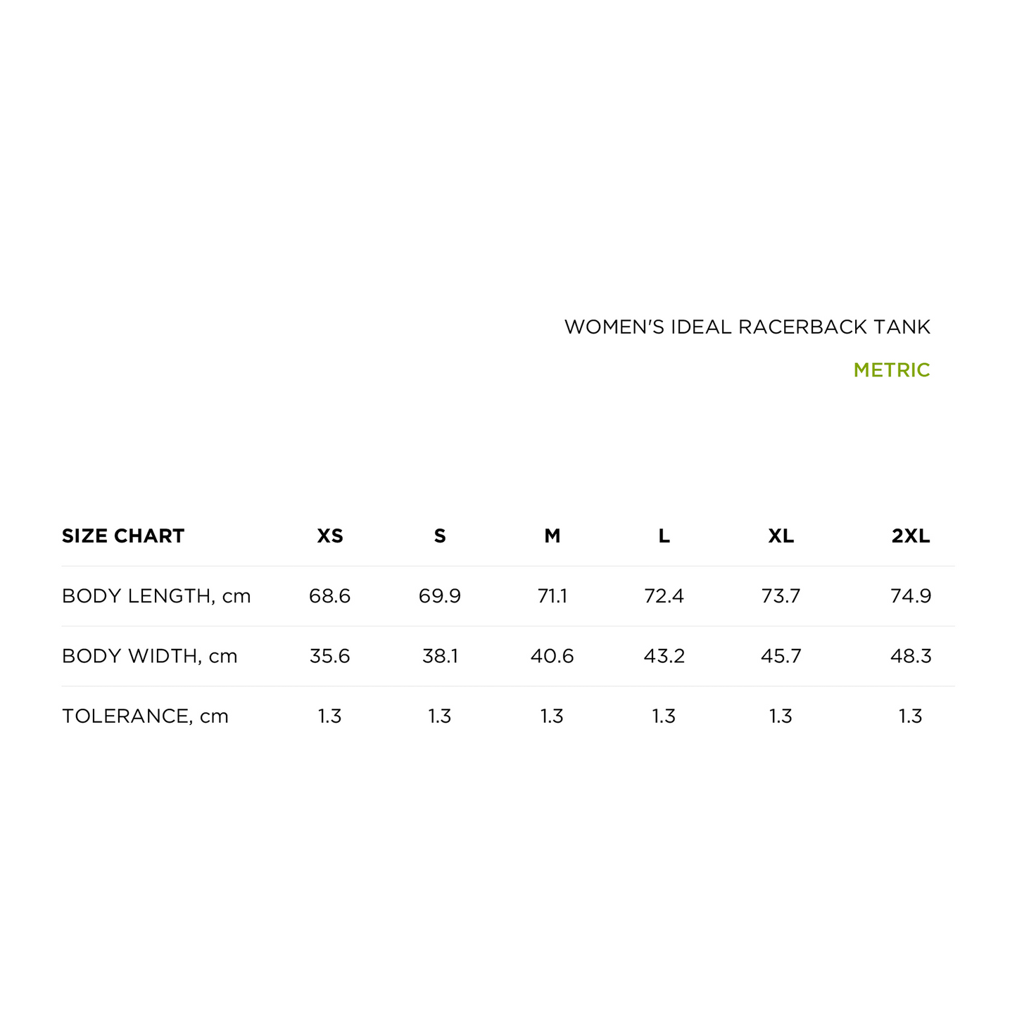 size_chart_metric