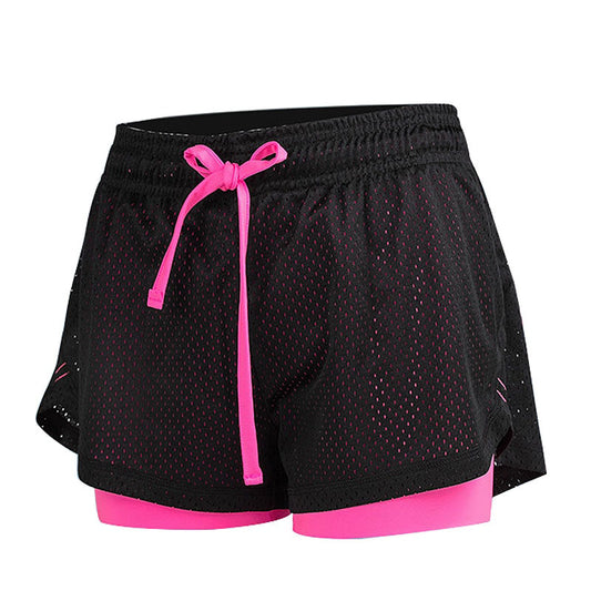 Women's Mesh 2-in-1 Running Shorts (8 colors)