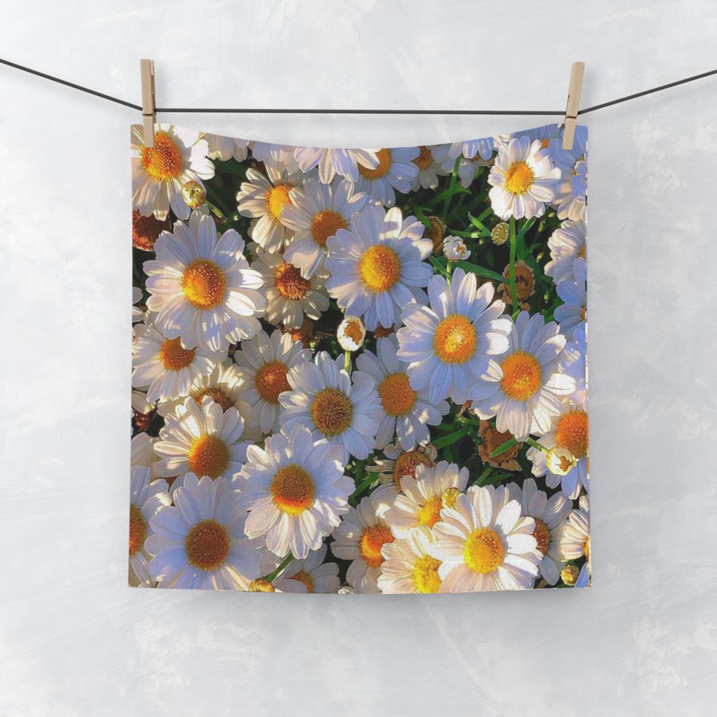 Sun-Kissed Meadow Washcloth – Soft Floral Hand & Face Cloth