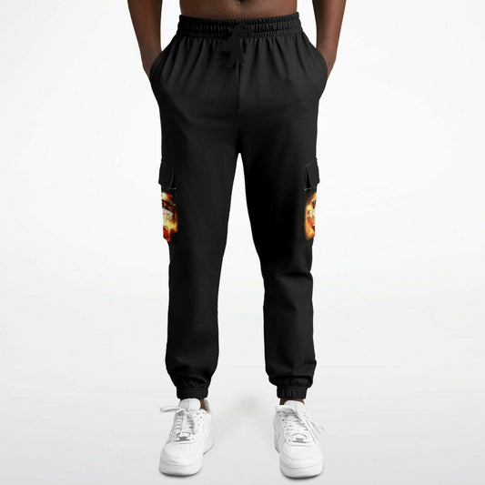 144,000 KINGZ 01-01 Men's Designer Athletic Cargo Joggers