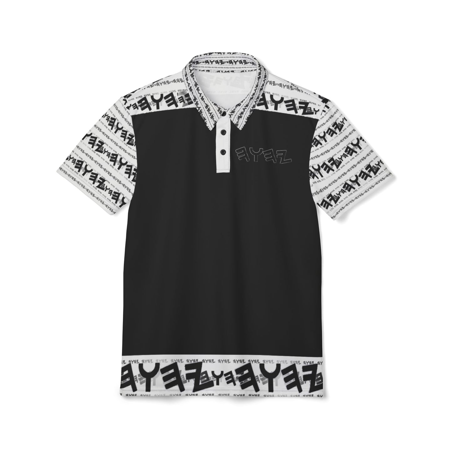 Most High God - Yahuah 01-01 White Designer Unisex Polo Shirt