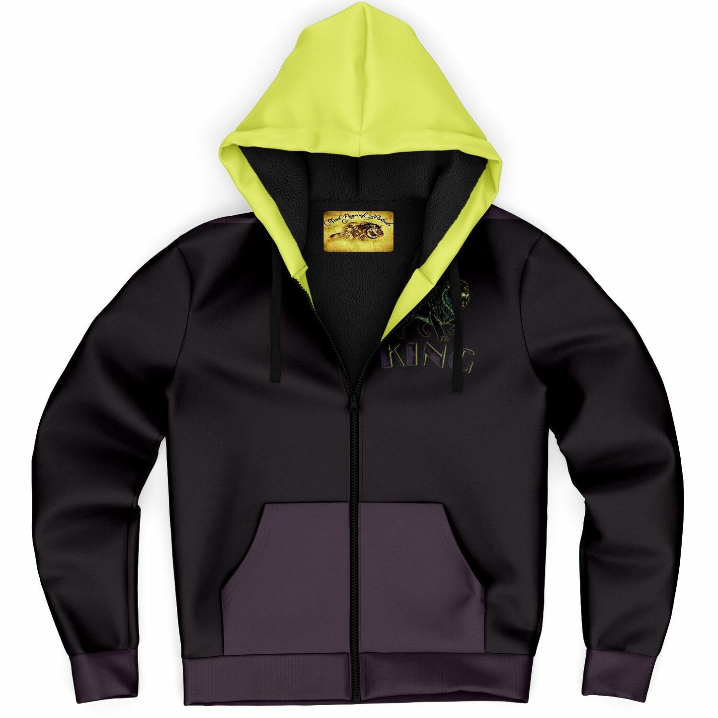 KING 01-01 Men's Designer Microfleece Zip Hoodie