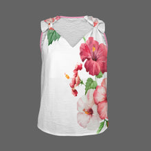 Cargar imagen en el visor de la galería, TRP Floral Print 03 Designer Knotted Sleeveless Tank Top