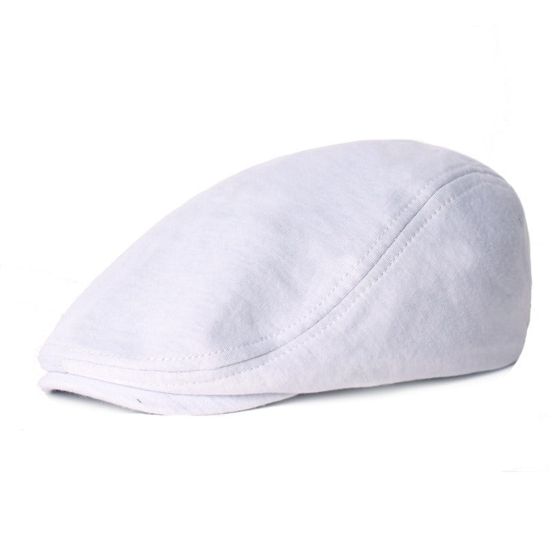 Woolen Duvet Retro Newsboy Cap (12 colors)