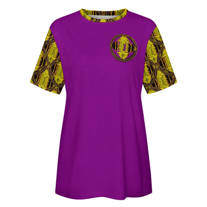 Hebrew World 02-01 Ladies Designer Cotton T-shirt (5 colors)