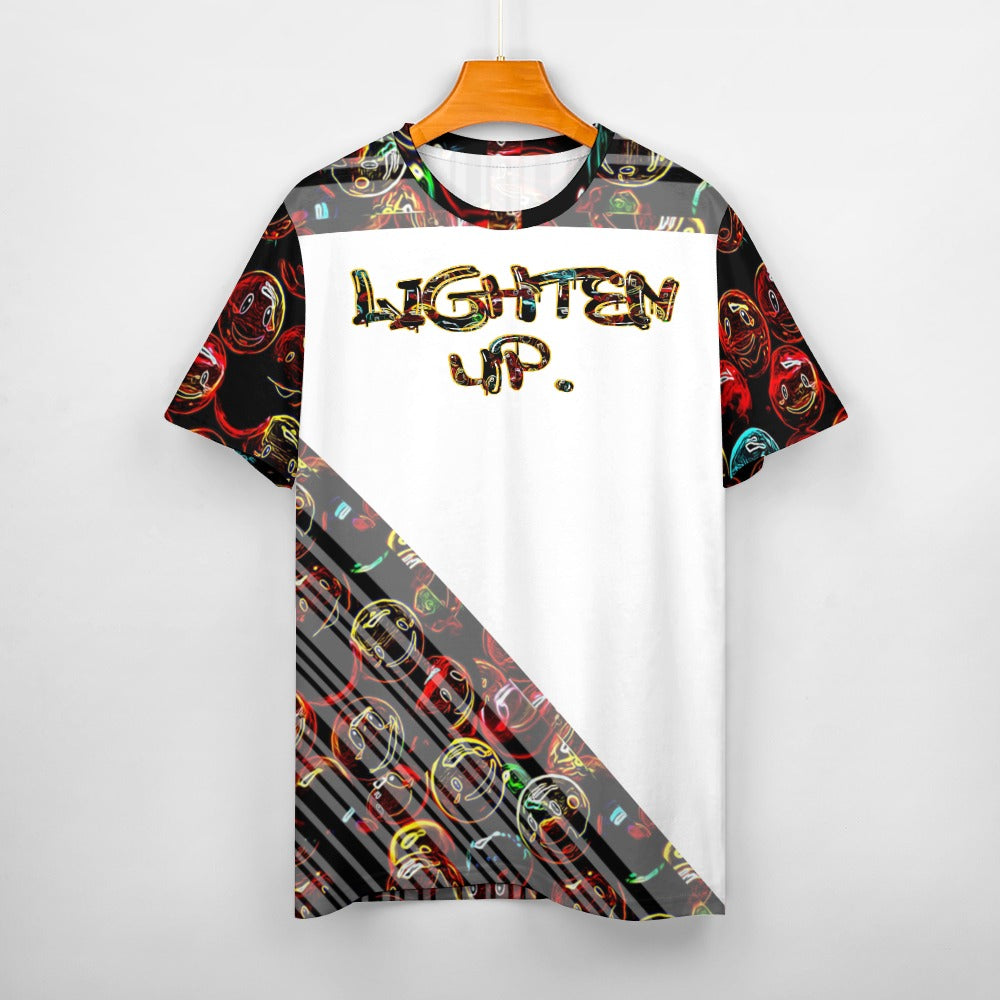 Outspoken Designs 01-01 "Lighten Up" Ladies Designer Cotton T-shirt