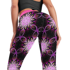 Geometrical Design Apparel 01-01 Designer Yoga Pants