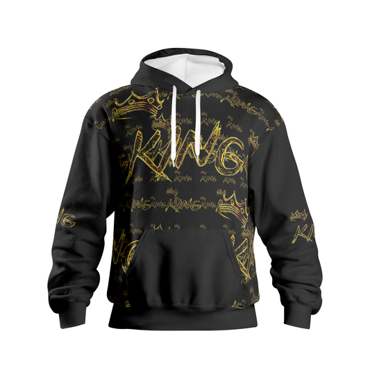 KING 01-01 Men's Designer Pullover Hoodie