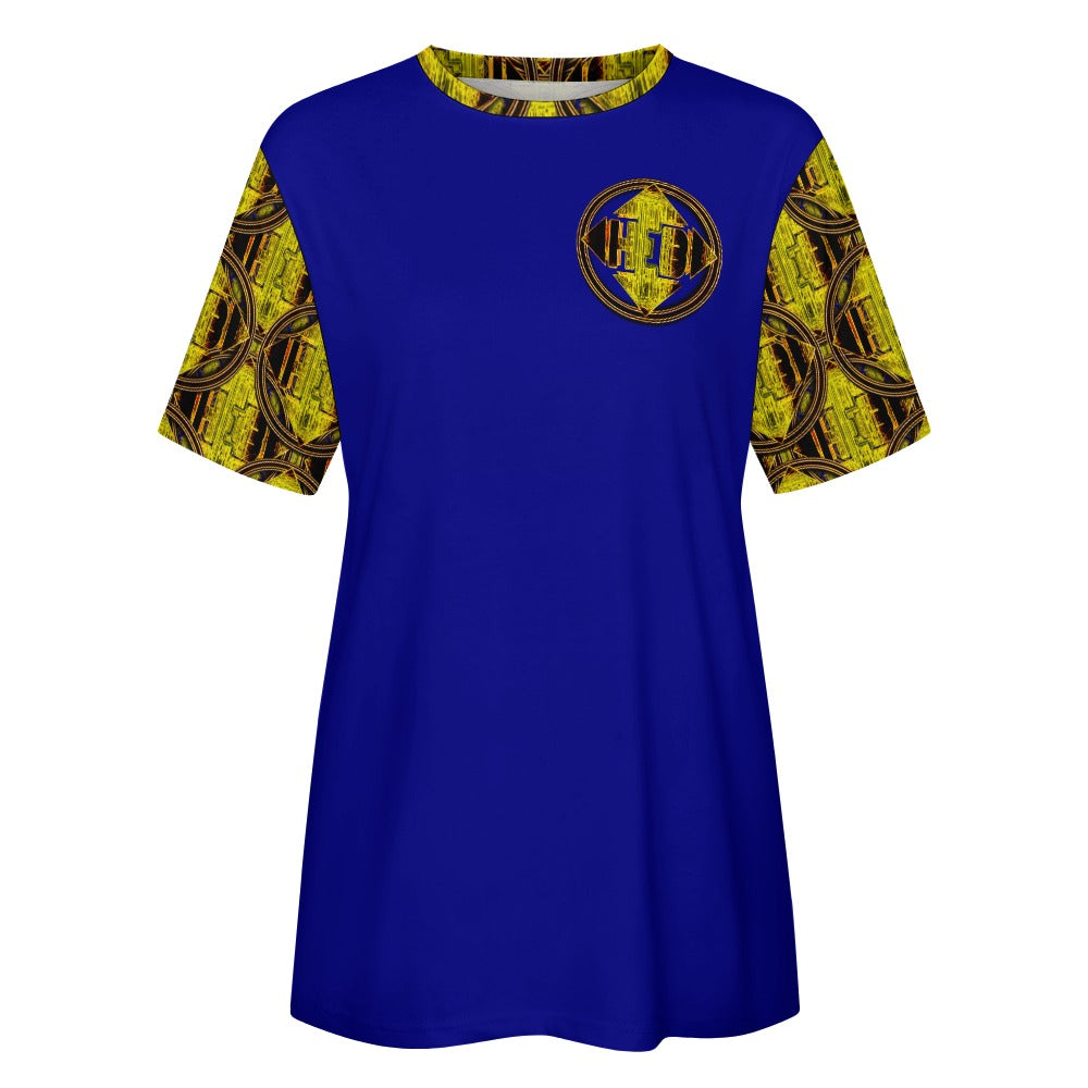 Hebrew World 02-01 Ladies Designer Cotton T-shirt (5 colors)